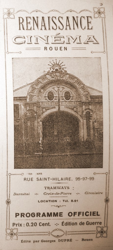 Cinéma Le Renaissance - Programme