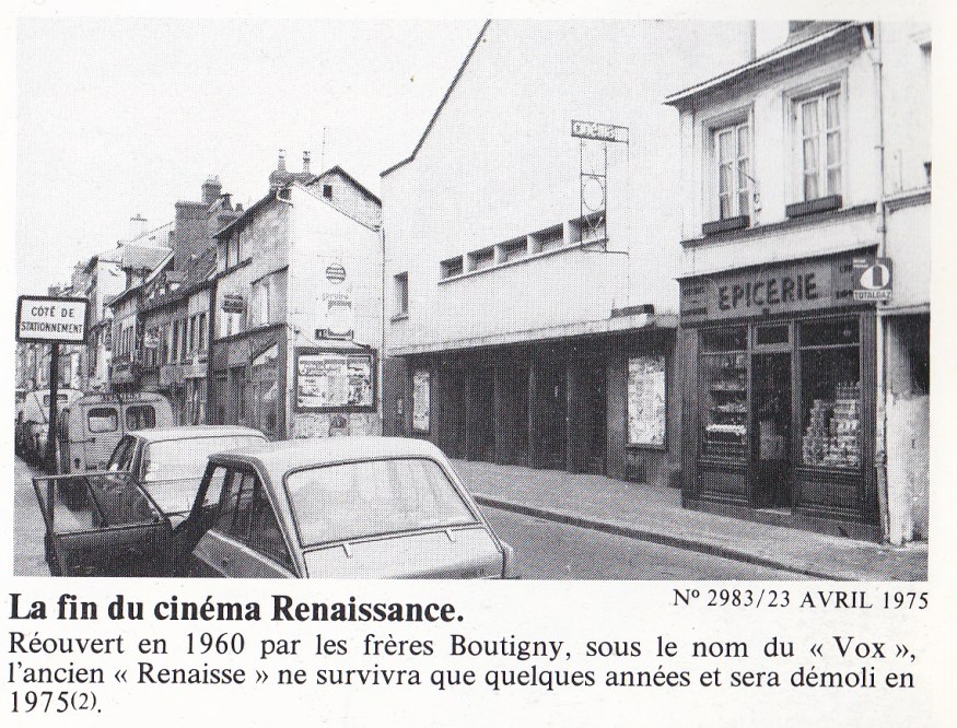 Cinéma Le Vox 23 Avril 1975