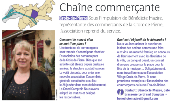 ROUEN MAGAZINE - CHAINE COMMERCANTE