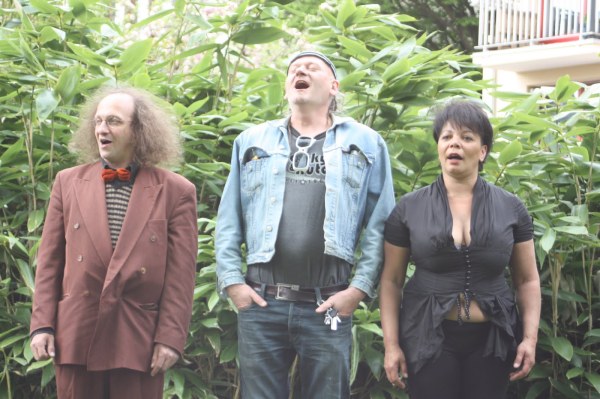 Pot musical au Square Halbout avec Marita, Dominique Bonafini et Gul de Boa